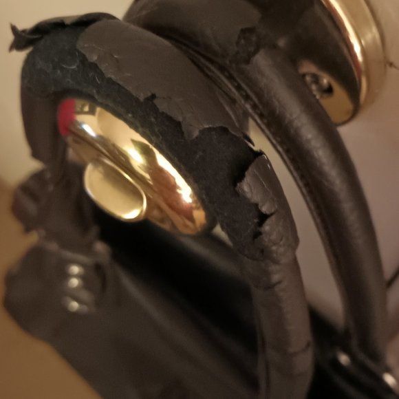 COPY - Vintage Genuine Leather Coach Black Shoulder Bag Good Condition - Picture 5 of 11